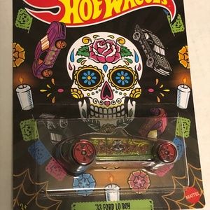 Day of the Dead Hot Wheels 33 Ford Low Boy Dia de Los Muertos 2023 NWT